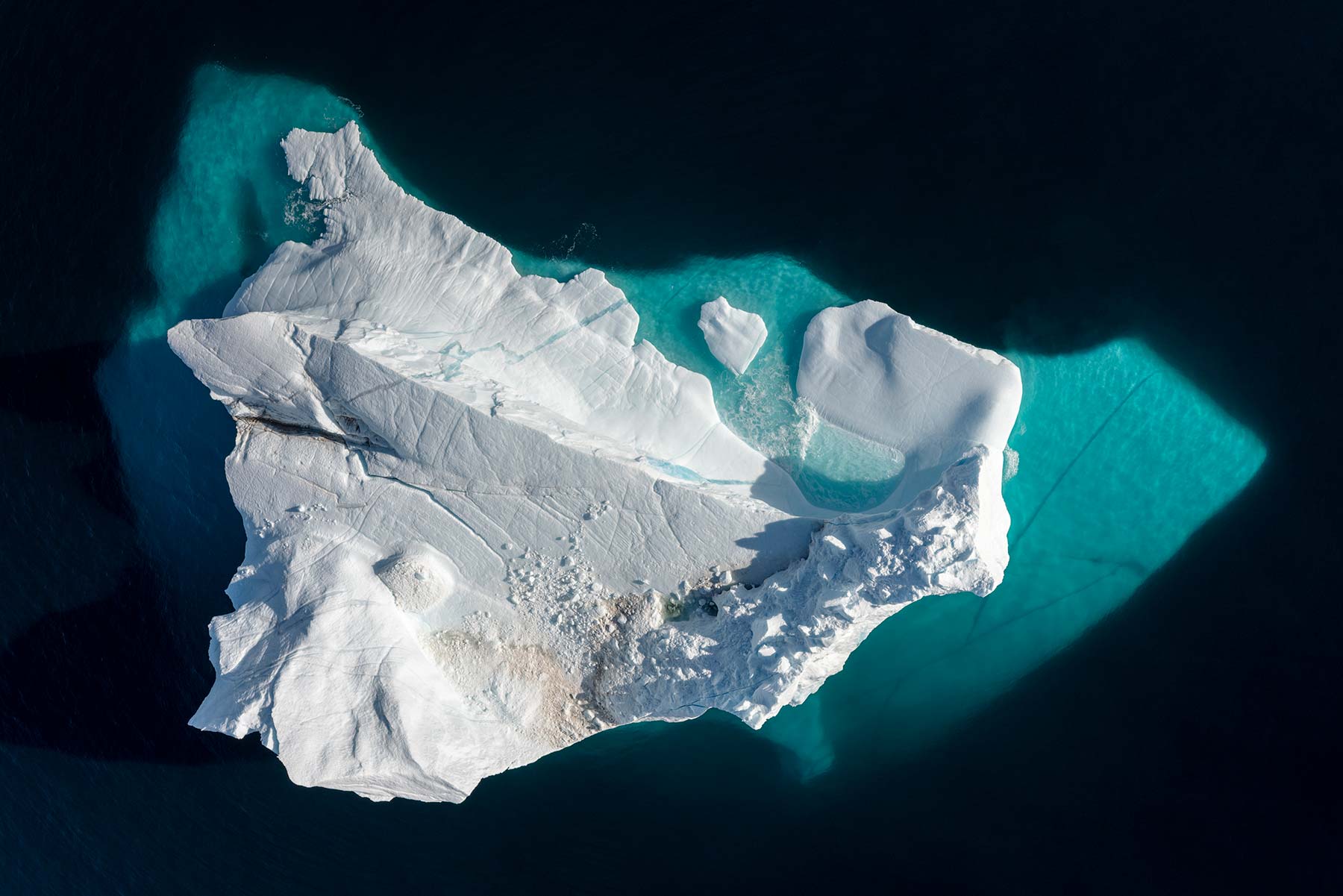 Lone iceberg