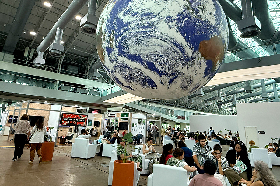 Earth hangs in the balance, the COP30 Blue Zone.