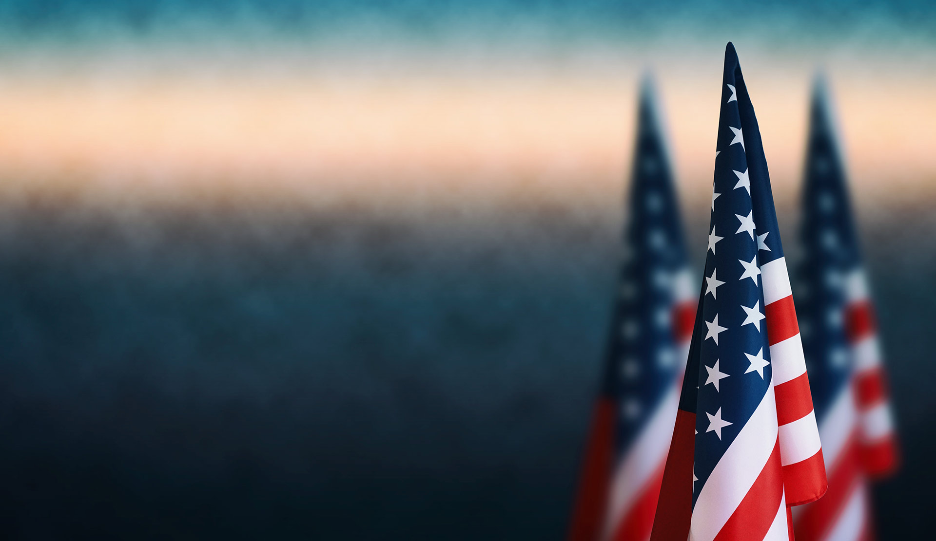 us-flags-contrast-background